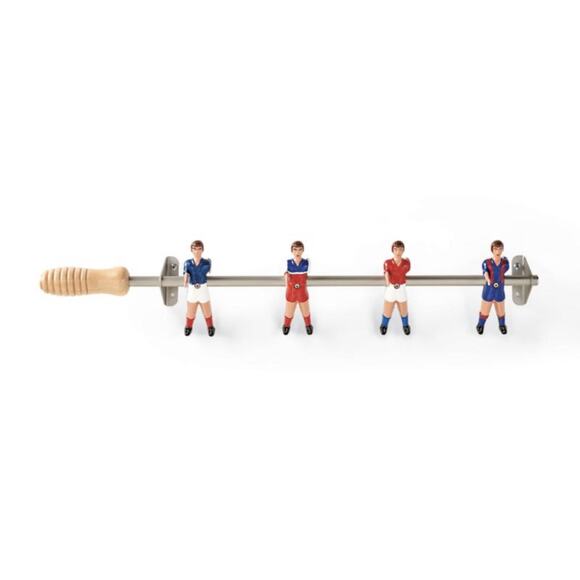 WALL CHAMPIONS 4 COAT HANGER Brazilian Soccer Football Players Multicolor - Picture 1 of 7